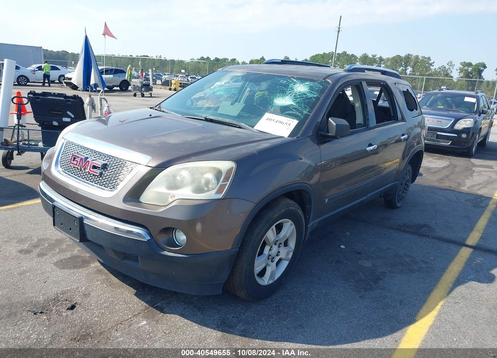 2009 GMC ACADIA SLE-1 VIN: 1GKER13D39J107216