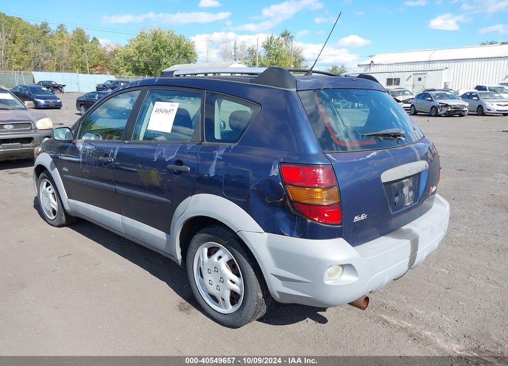 2003 PONTIAC VIBE VIN: 5Y2SL64843Z414384