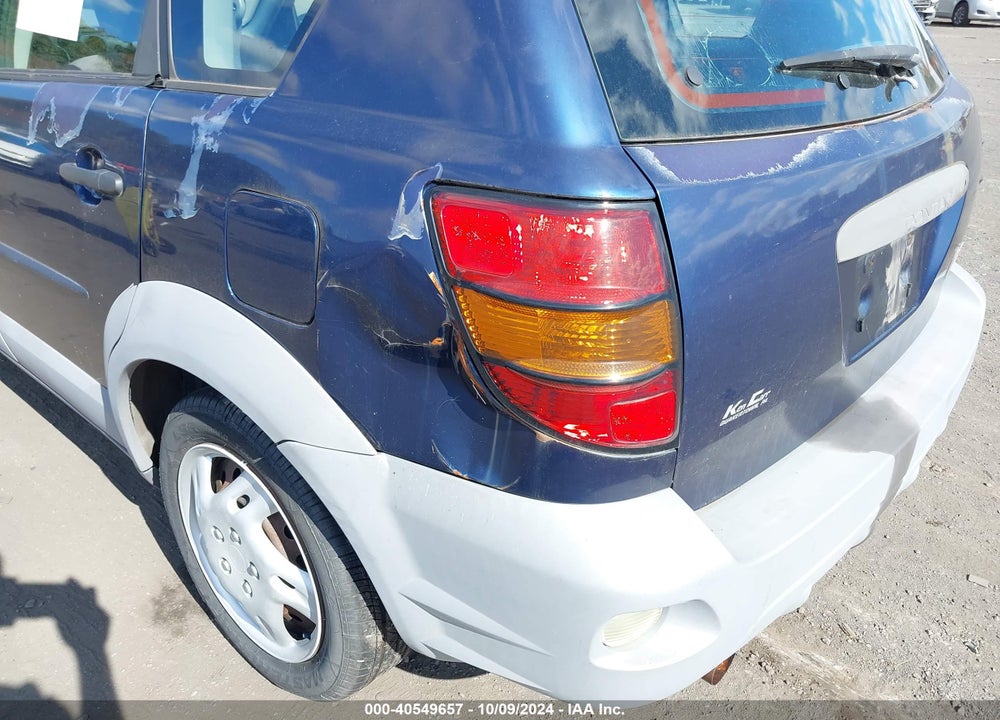 2003 PONTIAC VIBE VIN: 5Y2SL64843Z414384