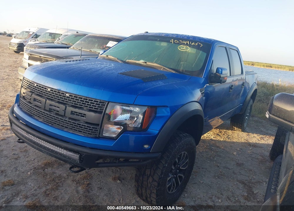 2012 FORD F-150 SVT RAPTOR VIN: 1FTFW1R62CFA53838