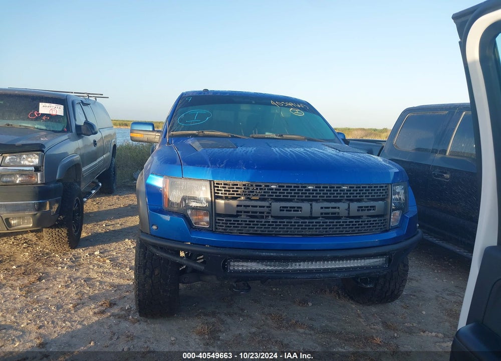 2012 FORD F-150 SVT RAPTOR VIN: 1FTFW1R62CFA53838
