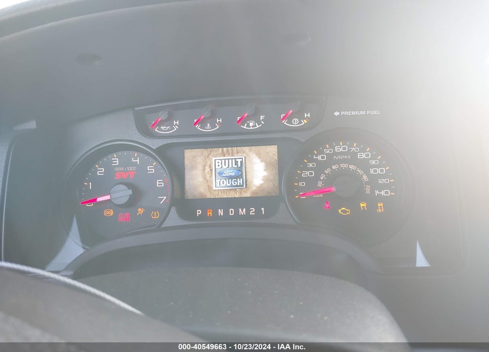 2012 FORD F-150 SVT RAPTOR VIN: 1FTFW1R62CFA53838