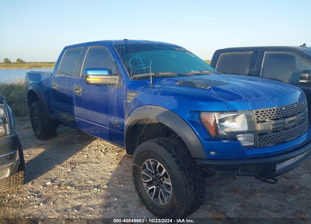 2012 FORD F-150 SVT RAPTOR VIN: 1FTFW1R62CFA53838