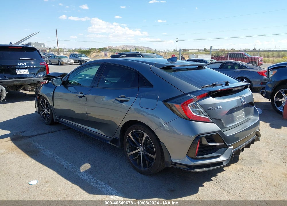 2020 HONDA CIVIC SPORT TOURING VIN: SHHFK7H93LU202948