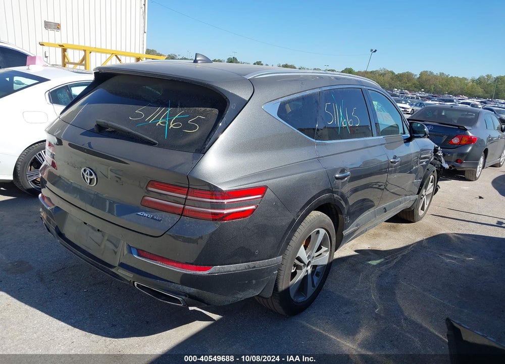 2023 GENESIS GV80 3.5T AWD ADVANCED VIN: KMUHCESC0PU140936