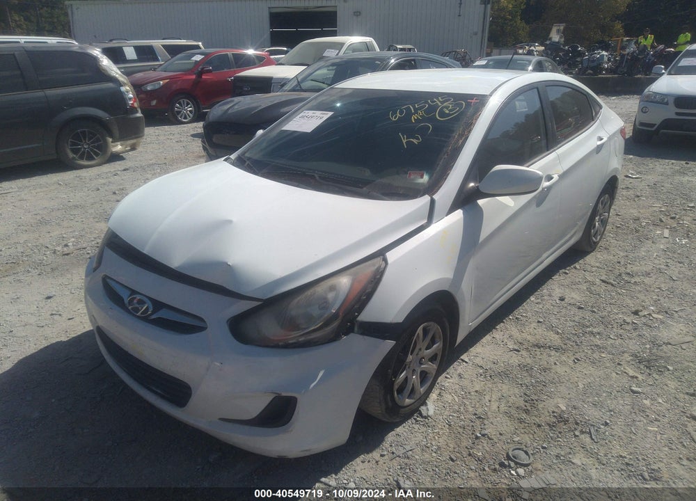 2014 HYUNDAI ACCENT GLS VIN: KMHCT4AE5EU607545