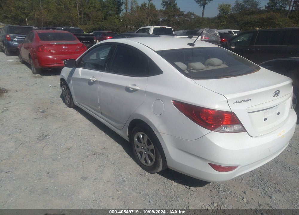 2014 HYUNDAI ACCENT GLS VIN: KMHCT4AE5EU607545