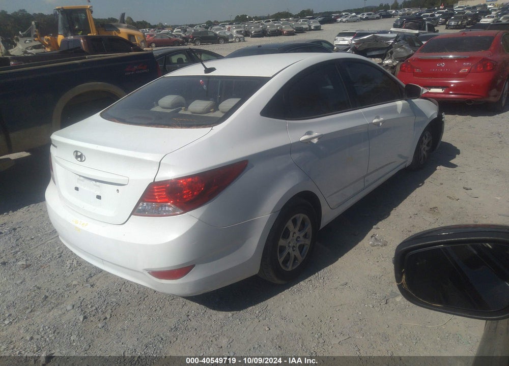 2014 HYUNDAI ACCENT GLS VIN: KMHCT4AE5EU607545