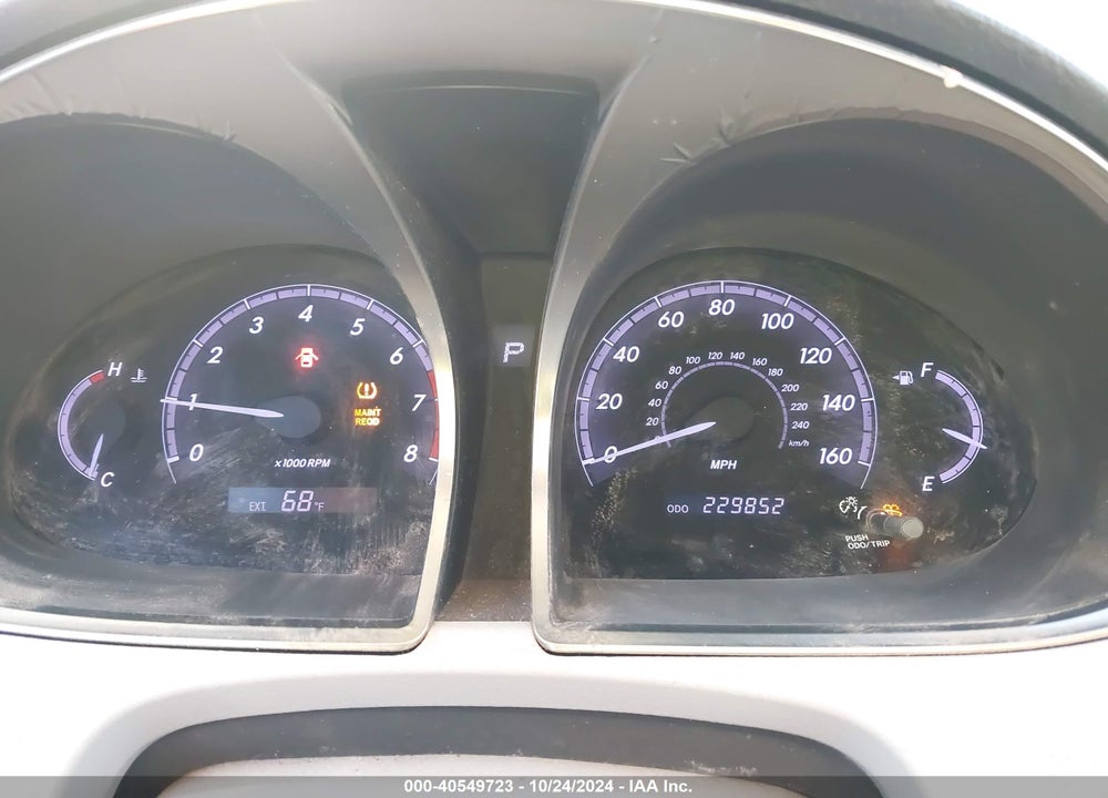 2011 TOYOTA AVALON VIN: 4T1BK3DB3BU412839