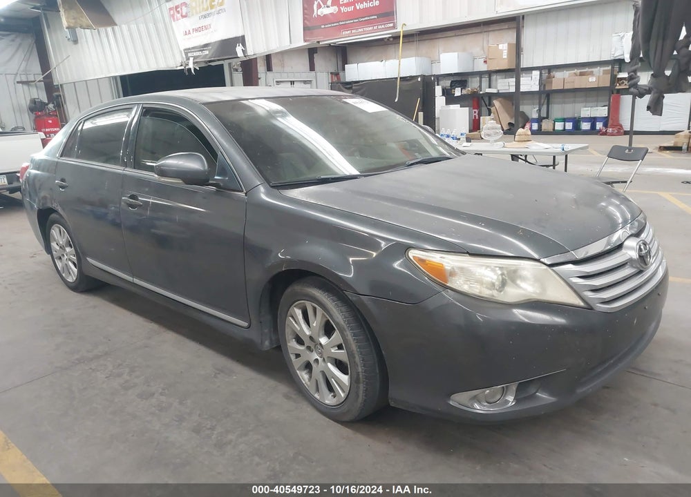 2011 TOYOTA AVALON VIN: 4T1BK3DB3BU412839
