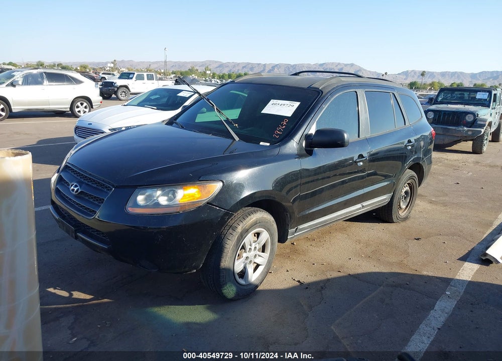 2009 HYUNDAI SANTA FE GLS VIN: 5NMSG13DX9H289670