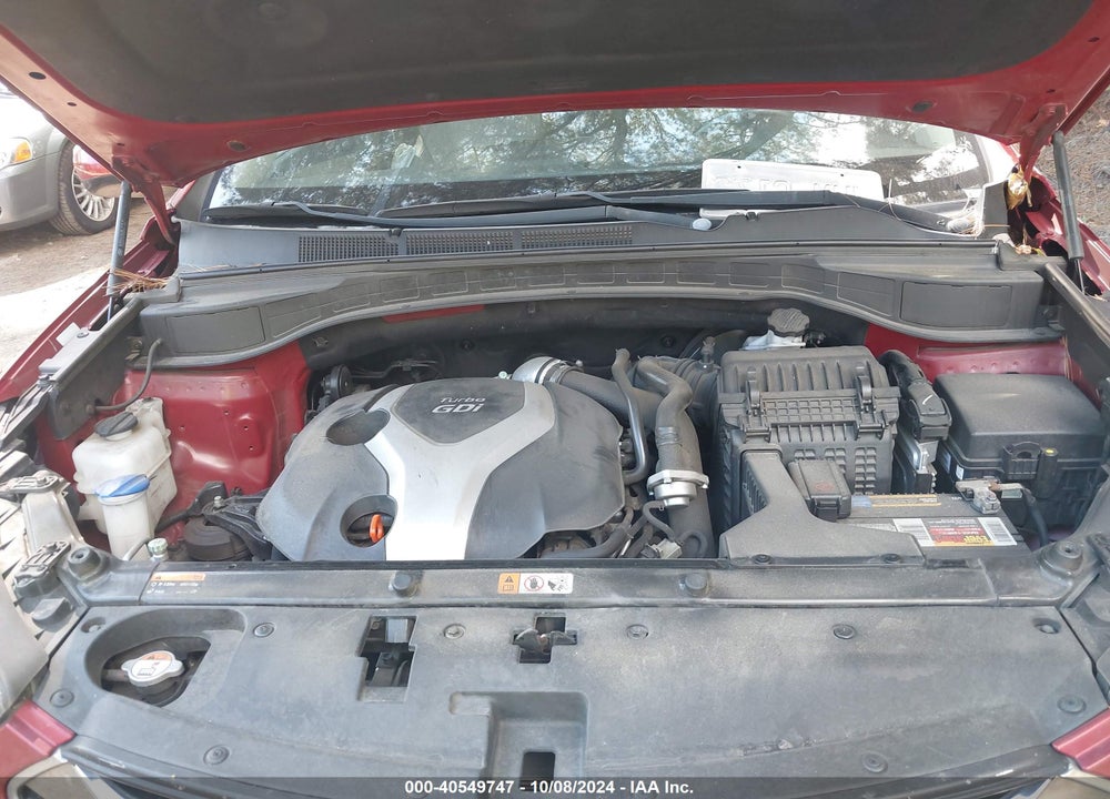 2013 HYUNDAI SANTA FE SPORT 2.0T VIN: 5XYZU3LA0DG114047