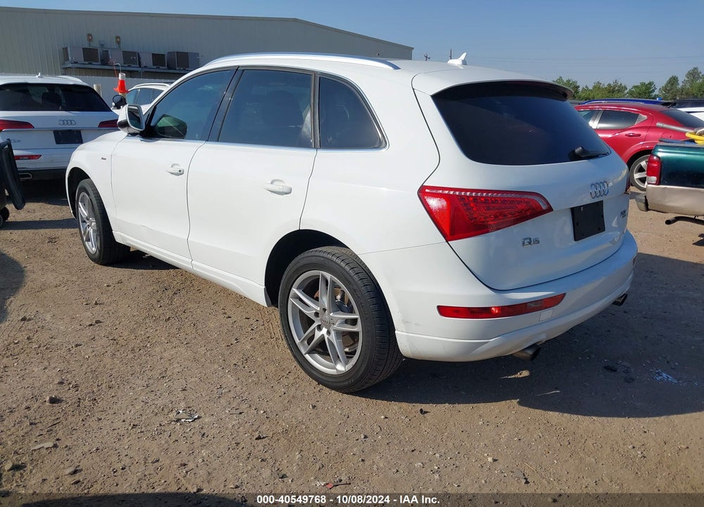 2012 AUDI Q5 2.0T PREMIUM VIN: WA1LFAFP5CA100089