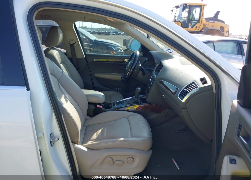 2012 AUDI Q5 2.0T PREMIUM VIN: WA1LFAFP5CA100089
