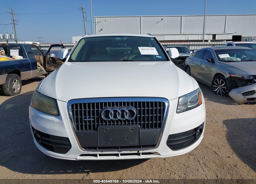 2012 AUDI Q5 2.0T PREMIUM VIN: WA1LFAFP5CA100089