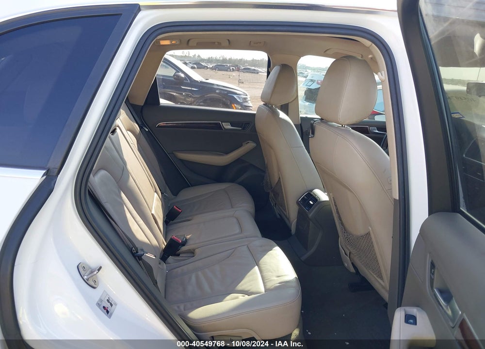 2012 AUDI Q5 2.0T PREMIUM VIN: WA1LFAFP5CA100089