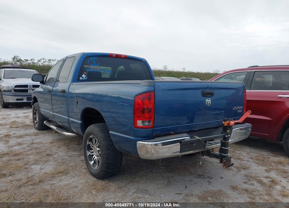2005 DODGE RAM 1500 SLT/LARAMIE VIN: 1D7HU18N95S197913