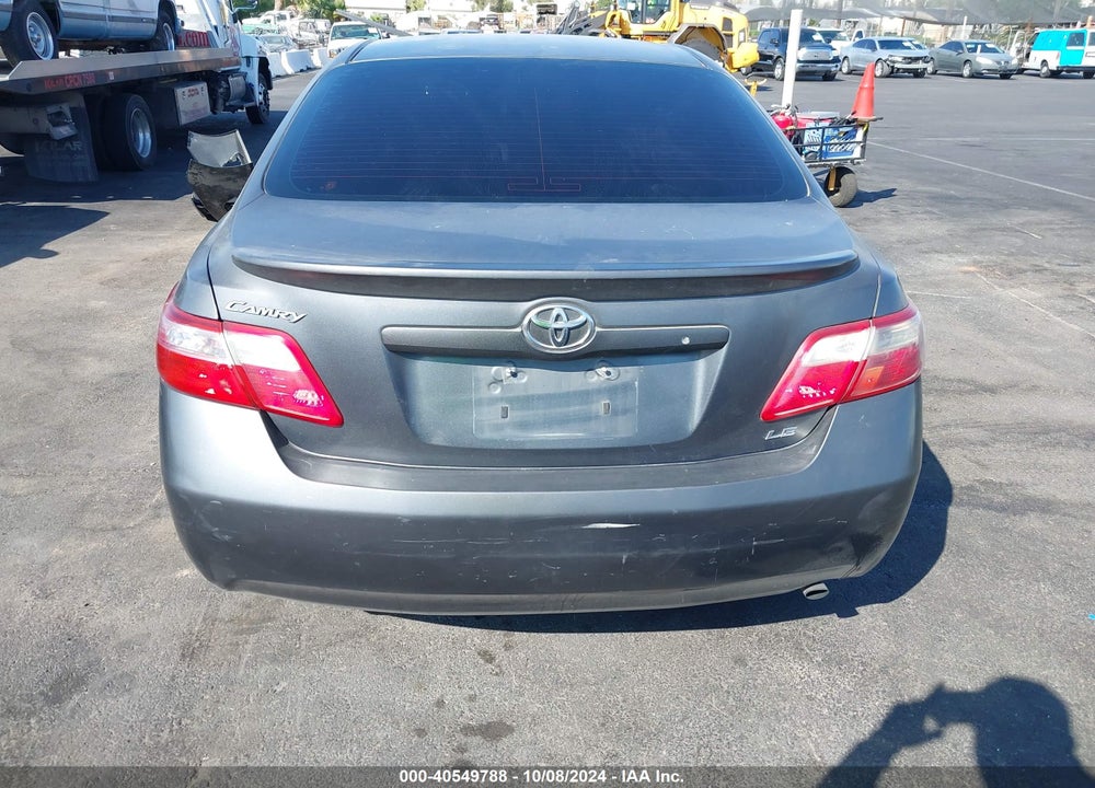 2007 TOYOTA CAMRY LE VIN: 4T1BE46K27U058507