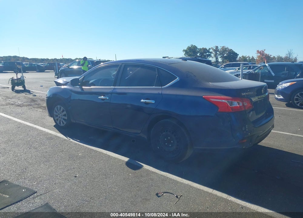 2017 NISSAN SENTRA SV VIN: 3N1AB7APXHY379936