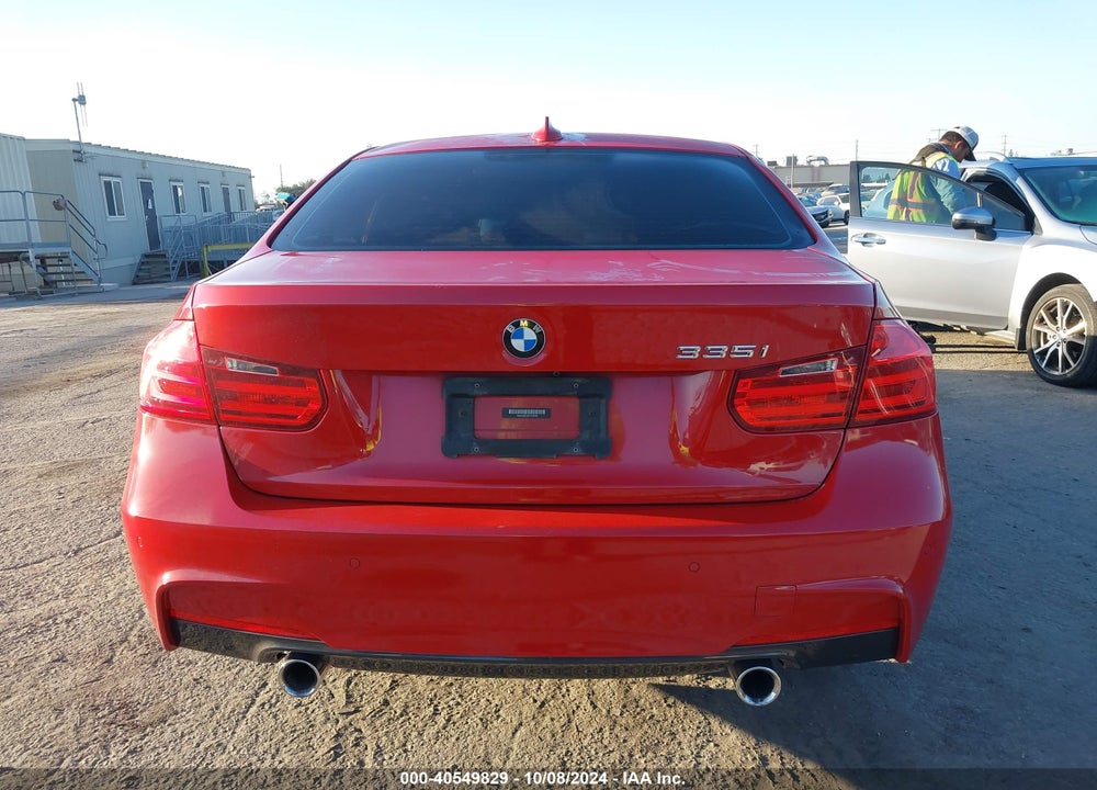 2014 BMW 335I VIN: WBA3A9C5XEF478708