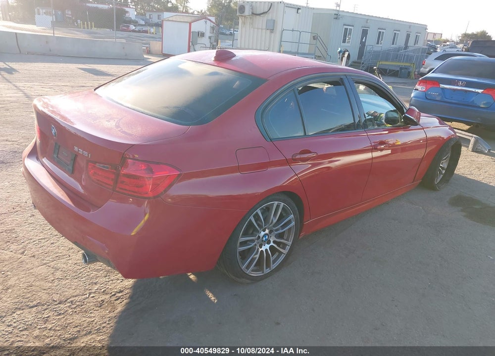 2014 BMW 335I VIN: WBA3A9C5XEF478708