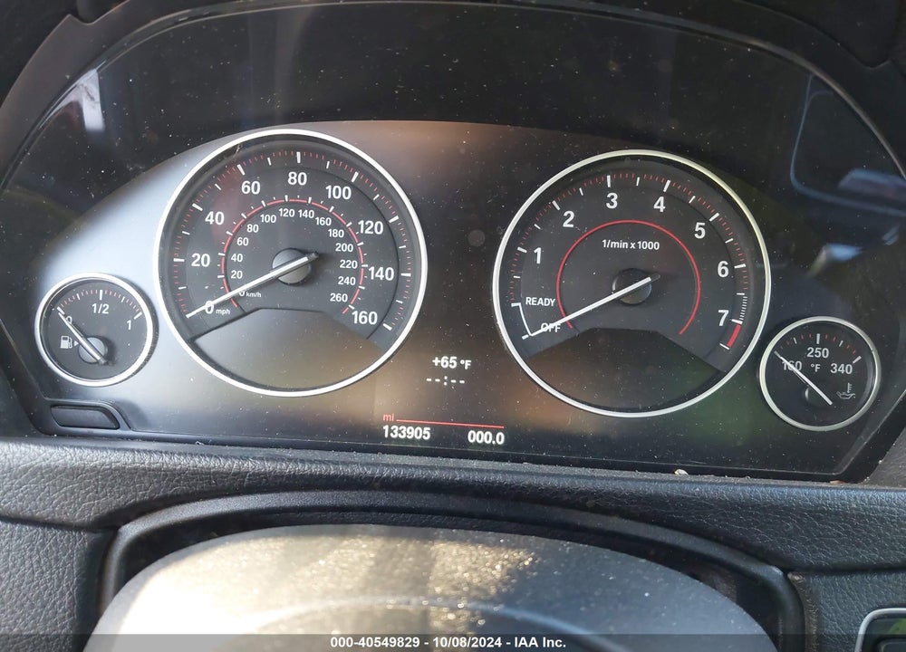 2014 BMW 335I VIN: WBA3A9C5XEF478708