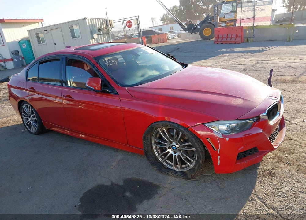 2014 BMW 335I VIN: WBA3A9C5XEF478708