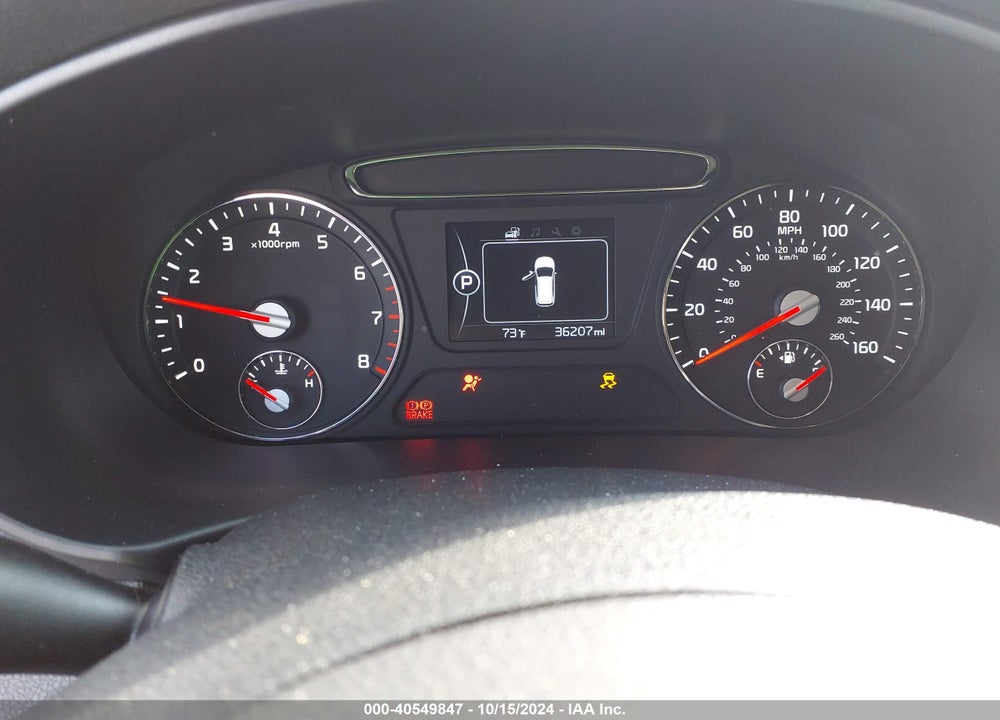2016 KIA SORENTO 3.3L LX VIN: 5XYPG4A55GG142201