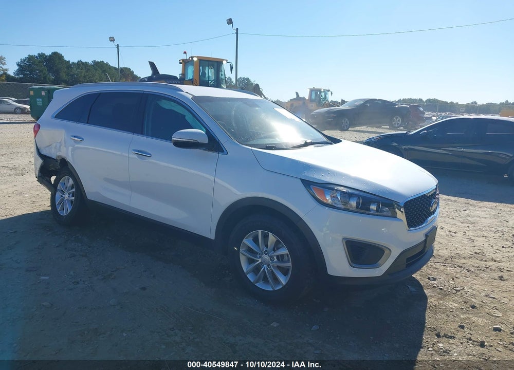 2016 KIA SORENTO 3.3L LX VIN: 5XYPG4A55GG142201