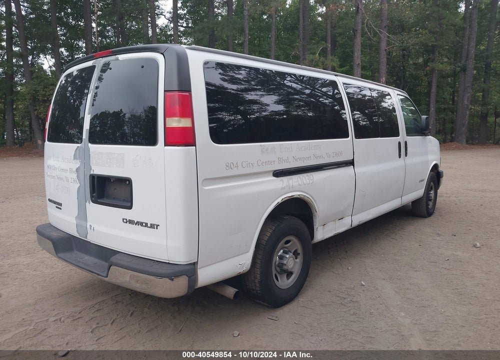 2005 CHEVROLET EXPRESS VIN: 1GAHG39UX51255674