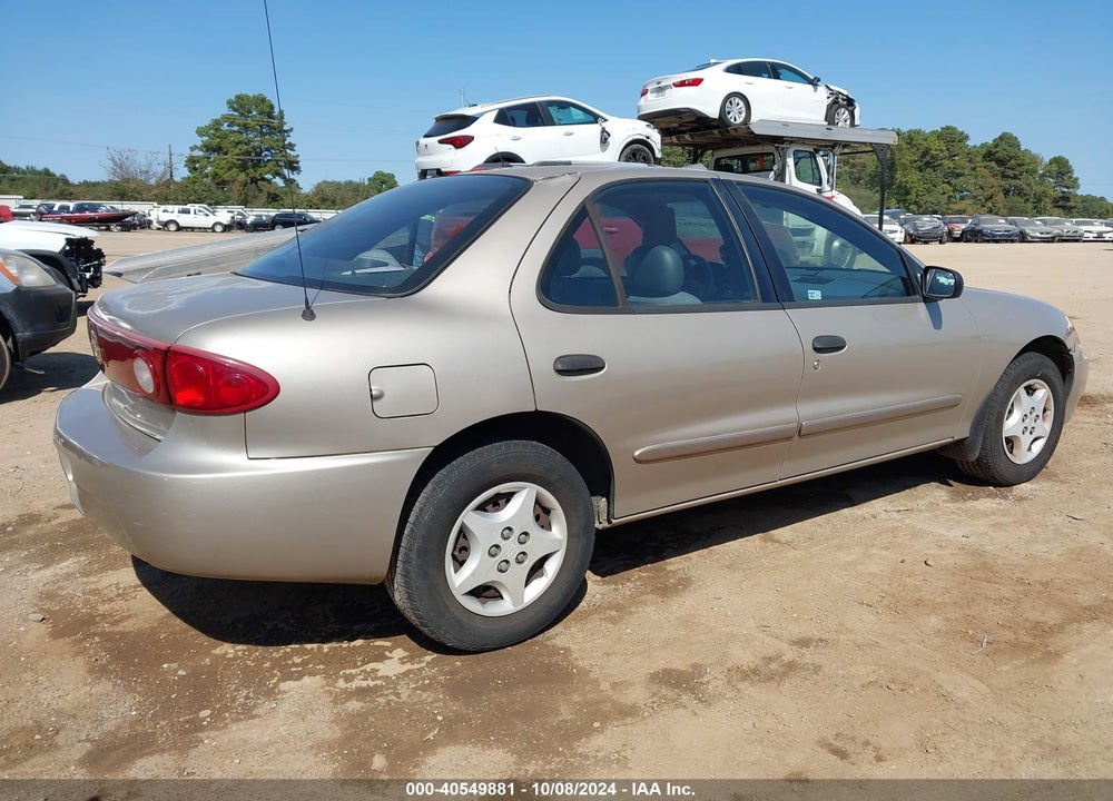 2004 CHEVROLET CAVALIER VIN: 1G1JC52F447317280