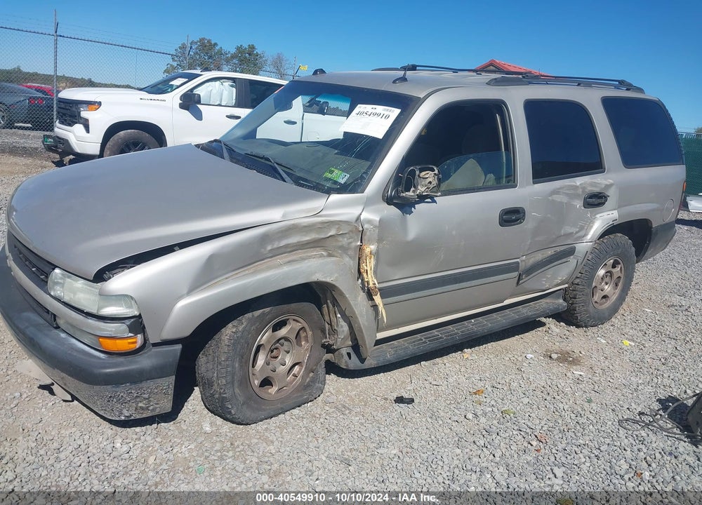 2005 CHEVROLET TAHOE LS VIN: 1GNEK13T85R227605