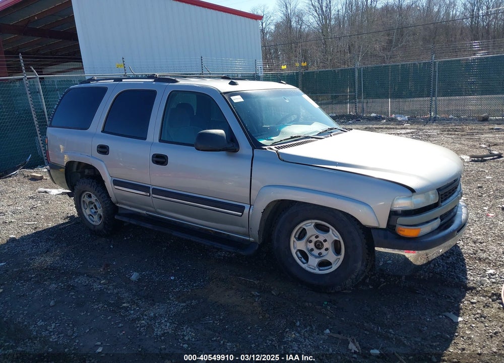 2005 CHEVROLET TAHOE LS VIN: 1GNEK13T85R227605