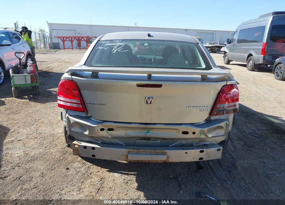 2009 DODGE AVENGER SXT VIN: 1B3LC56B69N502782