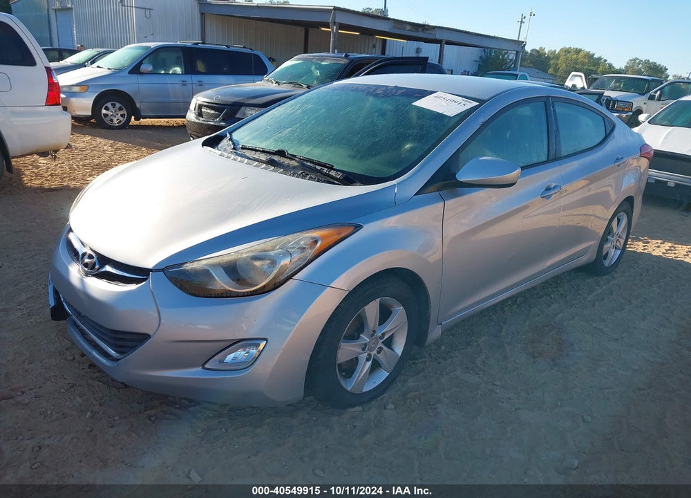 2013 HYUNDAI ELANTRA GLS VIN: 5NPDH4AE1DH434528