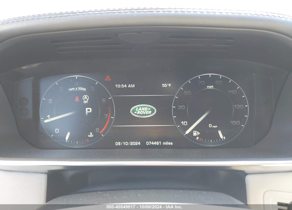 2015 LAND ROVER RANGE ROVER VIN: SALGS2VF1FA218297