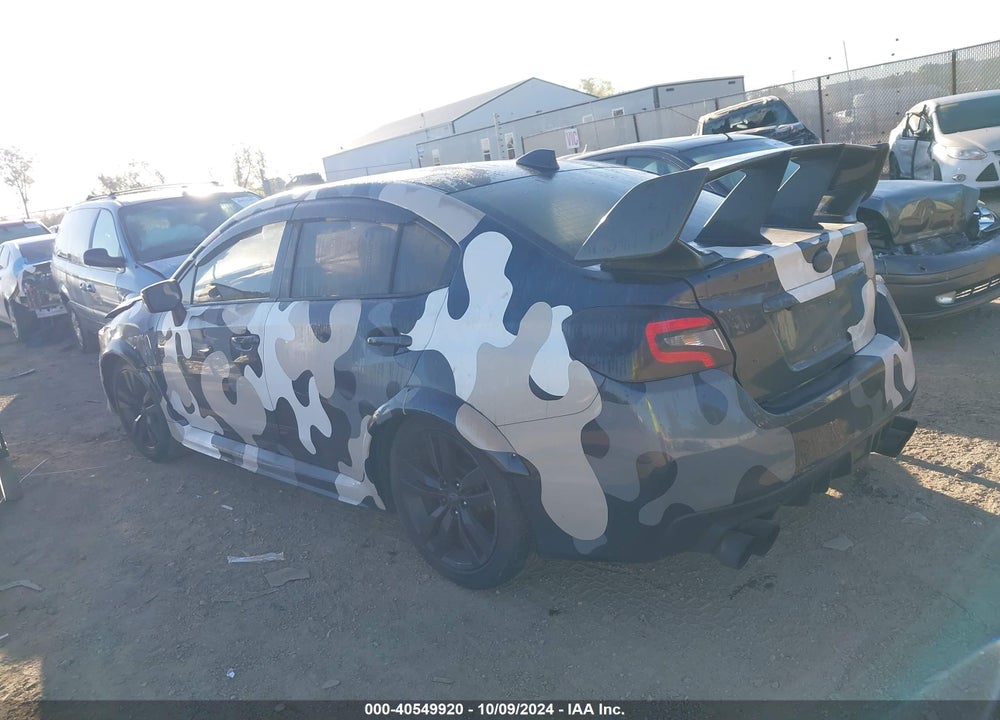 2017 SUBARU WRX PREMIUM VIN: JF1VA1E66H9836317