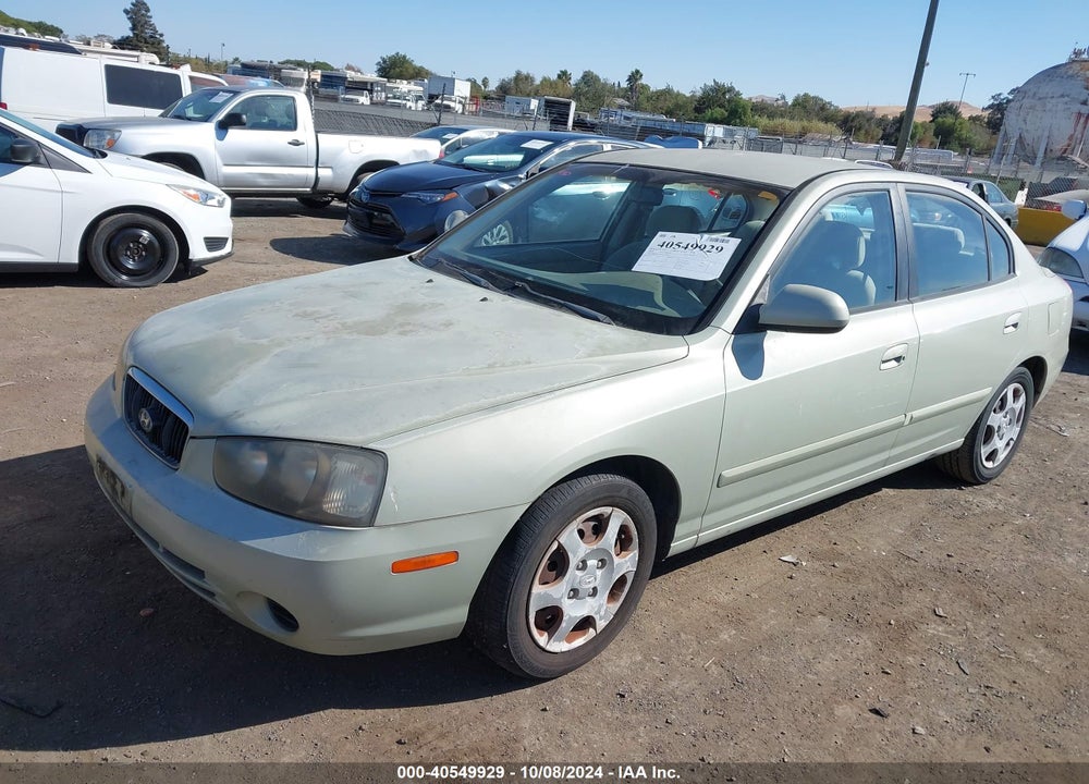 2003 HYUNDAI ELANTRA GLS/GT VIN: KMHDN45D43U696327