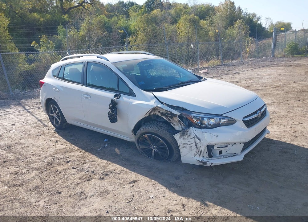 2022 SUBARU IMPREZA PREMIUM VIN: 4S3GTAV69N3705961