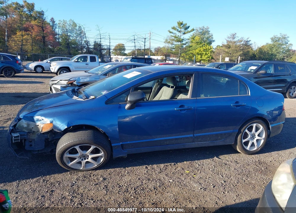 2006 HONDA CIVIC LX VIN: 2HGFA165X6H520082