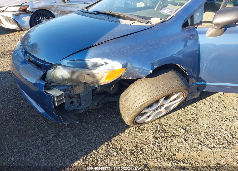 2006 HONDA CIVIC LX VIN: 2HGFA165X6H520082