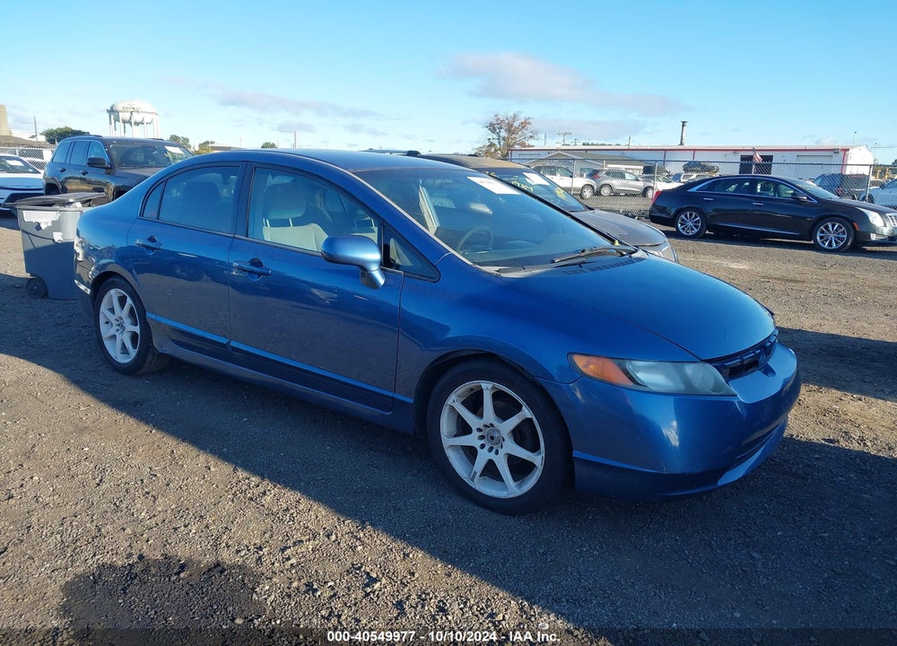 2006 HONDA CIVIC LX VIN: 2HGFA165X6H520082