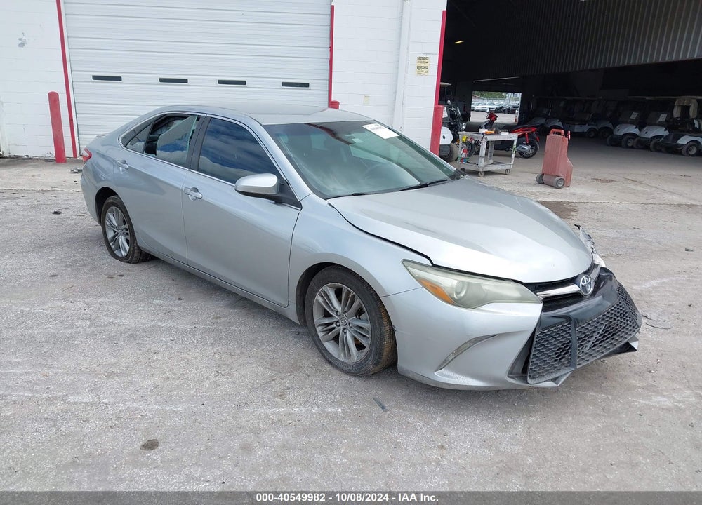 2015 TOYOTA CAMRY SE VIN: 4T1BF1FK2FU490900