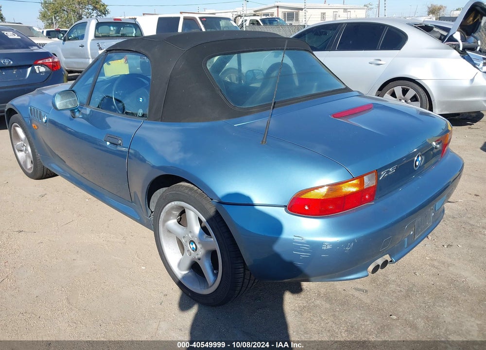 1997 BMW Z3 2.8L VIN: 4USCJ3321VLC05841