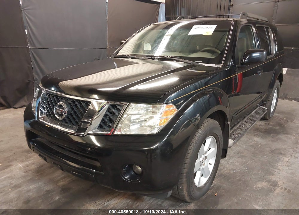 2008 NISSAN PATHFINDER SE VIN: 5N1AR18U38C652026