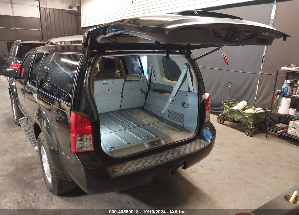 2008 NISSAN PATHFINDER SE VIN: 5N1AR18U38C652026