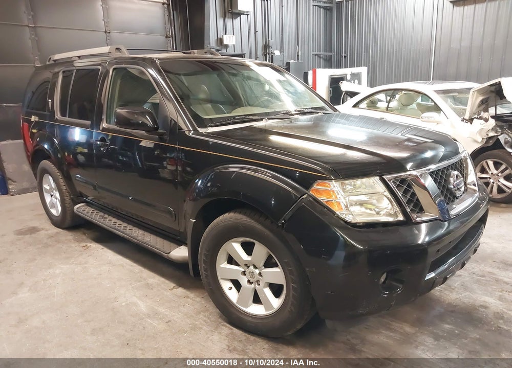 2008 NISSAN PATHFINDER SE VIN: 5N1AR18U38C652026