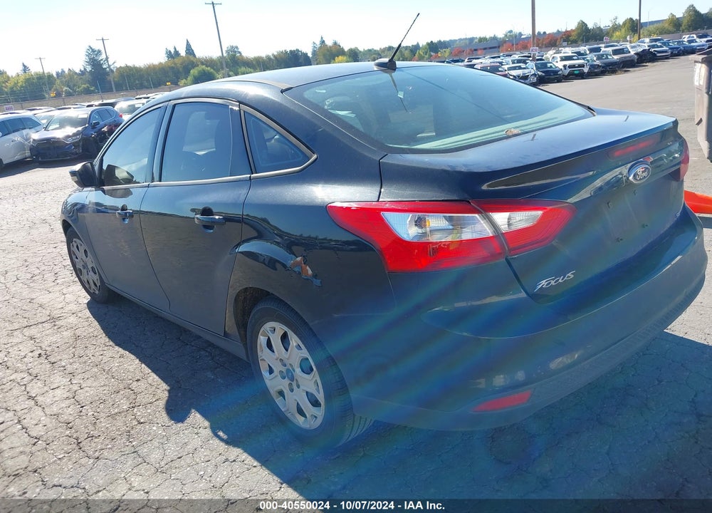 2012 FORD FOCUS SE VIN: 1FAHP3F23CL468922