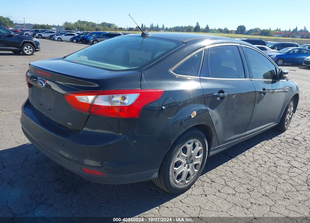 2012 FORD FOCUS SE VIN: 1FAHP3F23CL468922
