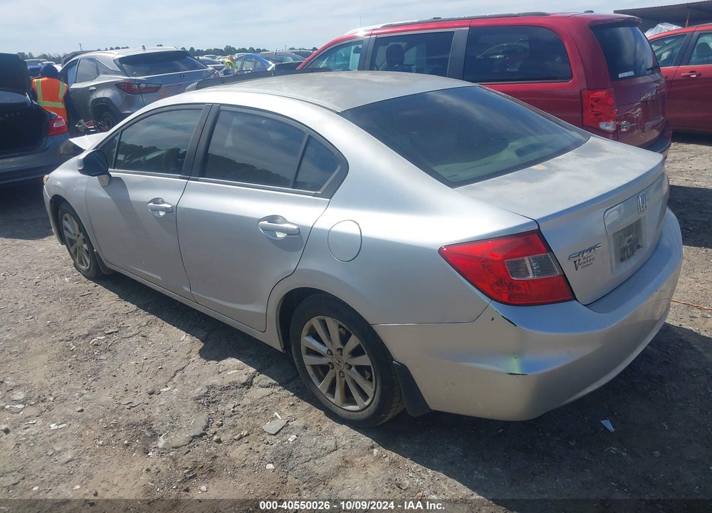 2012 HONDA CIVIC EX VIN: 2HGFB2F86CH319188